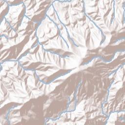 Pleasant Garden Tennessee Terrain Map