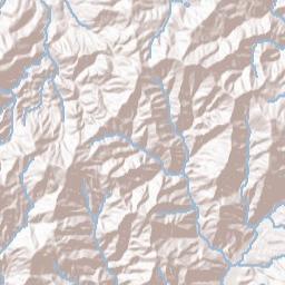 Clarketown Tennessee Terrain Map
