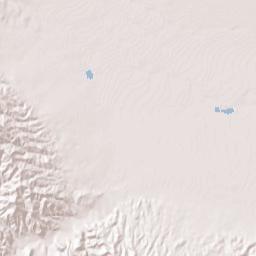 Coalinga California Terrain Map
