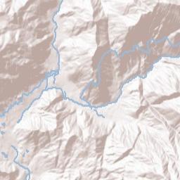 Springville California Terrain Map