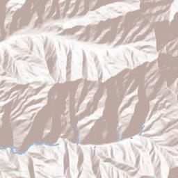 Panamint California Terrain Map