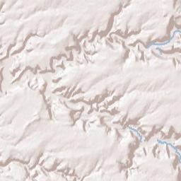 Junction Overlook Arizona Terrain Map