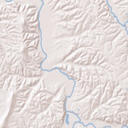 Savoy Arkansas Terrain Map