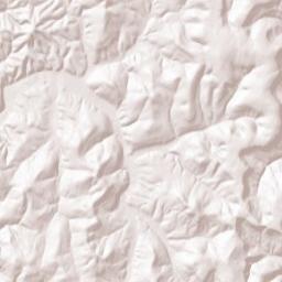 Dryfork Arkansas Terrain Map