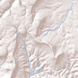 Gaither Arkansas Terrain Map