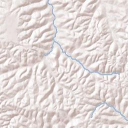 Bruno Arkansas Terrain Map