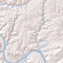 Main Street, Calico Rock, AR 72519, USA Terrain Map