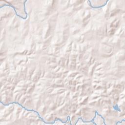 Poughkeepsie Arkansas Terrain Map