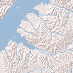 Johnsonville Tennessee Terrain Map