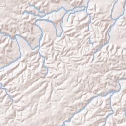 Kingston Springs Tennessee Terrain Map