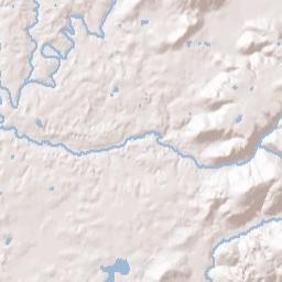 Wagonda Hills Tennessee Terrain Map