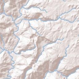 Dug Hill Tennessee Terrain Map