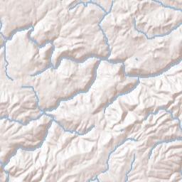 Obed Junction Tennessee Terrain Map
