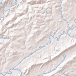 Pedigo Tennessee Terrain Map