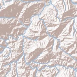 Unaka Springs Tennessee Terrain Map