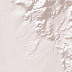 Coso Junction California Terrain Map