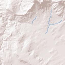 Milkwater Arizona Terrain Map