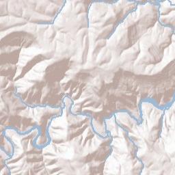 Compton Arkansas Terrain Map