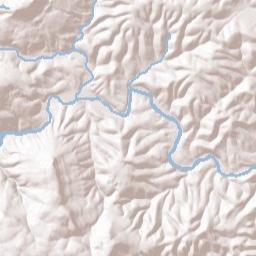 Erbie Arkansas Terrain Map
