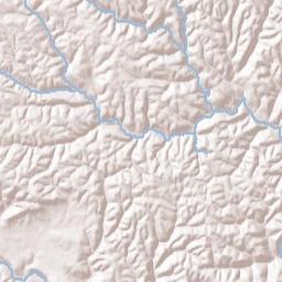Tomahawk Arkansas Terrain Map