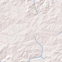 Sidney Arkansas Terrain Map