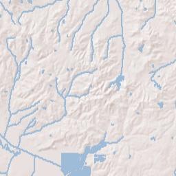 Whitway Tennessee Terrain Map
