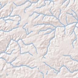 Tidwell Tennessee Terrain Map