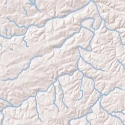 Spencers Mill Tennessee Terrain Map