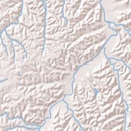 Oak Tree Tennessee Terrain Map
