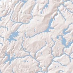 1740-1920 Peavine Road, Crossville, TN Terrain Map