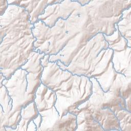 Rogers Tennessee Terrain Map