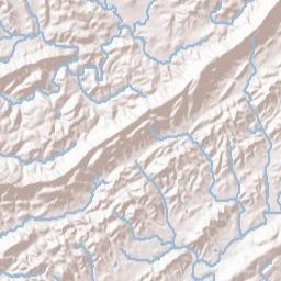 Winslow Tennessee Terrain Map