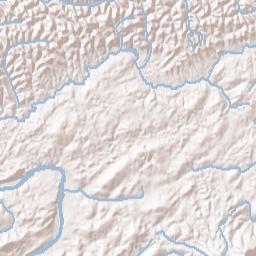 Parrottsville Tennessee Terrain Map