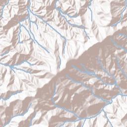 Coffee Ridge Tennessee Terrain Map