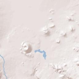Coso California Terrain Map