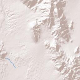 Shoshone California Terrain Map