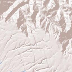 Grand Canyon of the Colorado Terrain Map