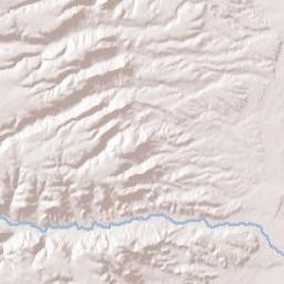 Santa Clara Pueblo Terrain Map