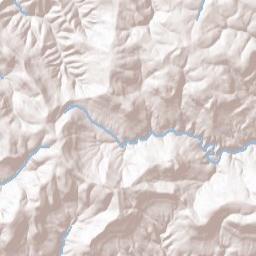 Mount Sherman Arkansas Terrain Map