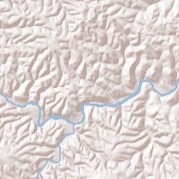 Piercetown Arkansas Terrain Map