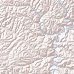 Harriet Arkansas Terrain Map