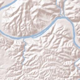Twin Creek Arkansas Terrain Map