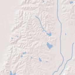 Oak Ridge Arkansas Terrain Map