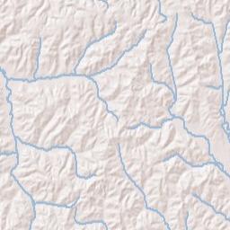 Pond Branch Tennessee Terrain Map