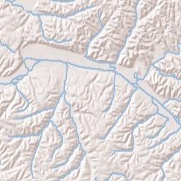Wills Chapel Tennessee Terrain Map