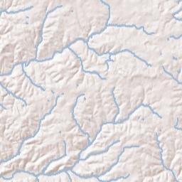Wrigley Tennessee Terrain Map