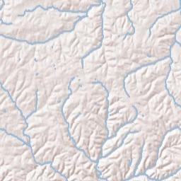 Grove Tennessee Terrain Map