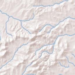 Rocksprings Tennessee Terrain Map
