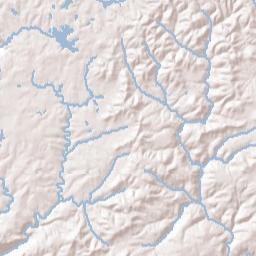 Clarktown Tennessee Terrain Map