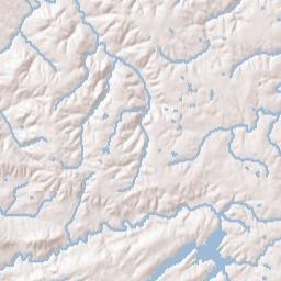 Timberland Estates Tennessee Terrain Map